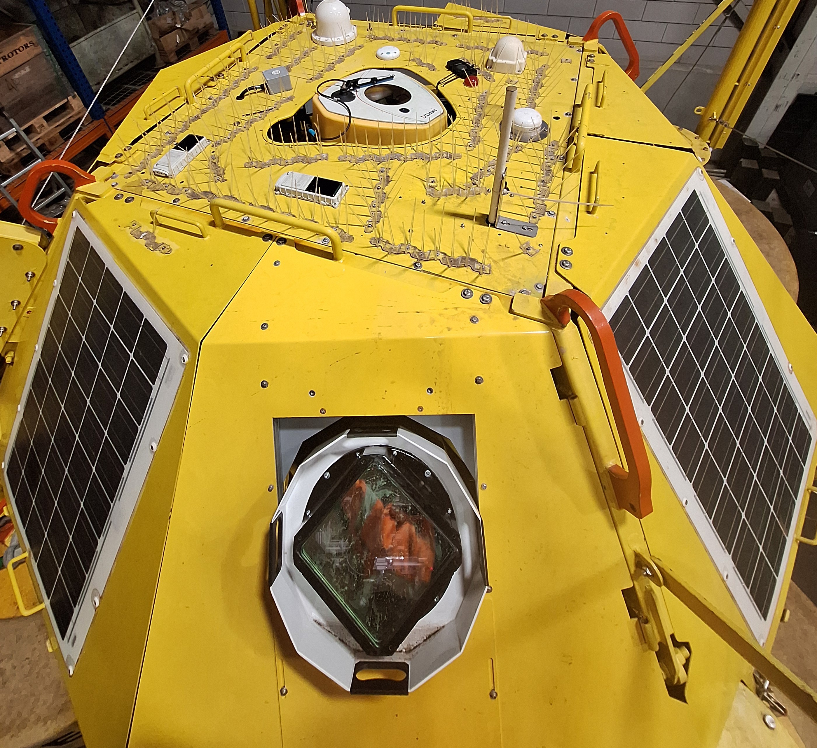 EOLOS floating LiDAR buoy at sea